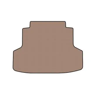 Gummimatte für Kofferraum Carsuit (Beige)