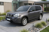 Nissan X-trail T31 2007-2014 Seitenschweller RedLine Black (2 Stk., Aluminium) Foto 1
