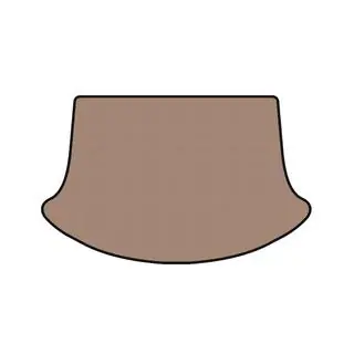 Gummimatte für Kofferraum Carsuit (Beige)