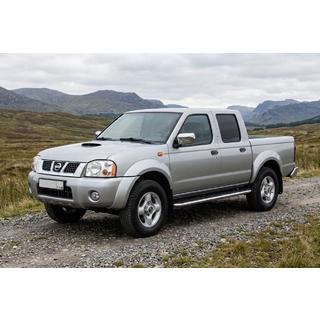 Trittbretter Maydos V1 (2 Stk., Aluminium & Edelstahl) Nissan NP300 1999-2015 Foto 1