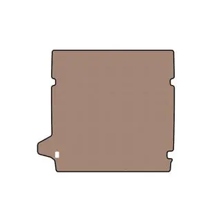 Gummimatte für Kofferraum Carsuit (bis 2. Reihe, beige) Foto 1