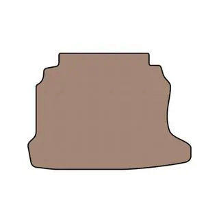 Gummimatte für Kofferraum Carsuit (SD, beige) Foto 1