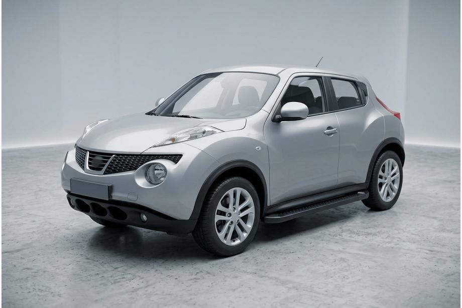 Nissan Juke 2010-2019 Trittbretter Allmond Black (2 Stk., Aluminium) Image