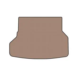 Gummimatte für Kofferraum Carsuit (Beige) Foto 1