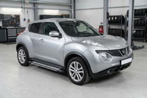 Nissan Juke 2010-2019 Trittbretter Rainbow (2 Stk., Aluminium) Foto 1