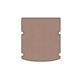 Gummimatte für den Kofferraum Carsuit V-1 (Sedan, beige) Foto 1