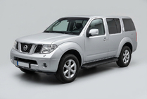Nissan Pathfinder R51 2005-2014 Trittbretter Allmond Black (2 Stk., Aluminium) Foto 1