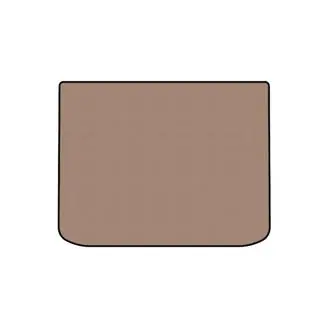 Gummimatte für Kofferraum Carsuit (Beige) Foto 1