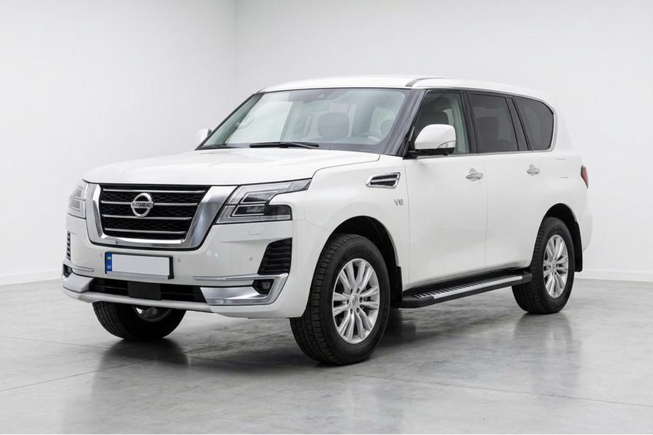 Nissan Patrol Y62 2010-2024 Seitenschweller Line (2 Stk., Aluminium) Foto 1