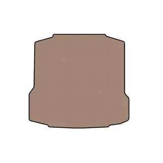 Gummimatte für Kofferraum Carsuit (LiftBack, beige) Foto 1