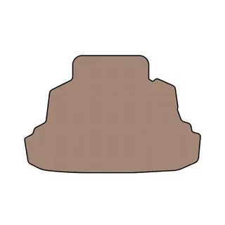 Gummimatte für Kofferraum Carsuit (SD, beige)