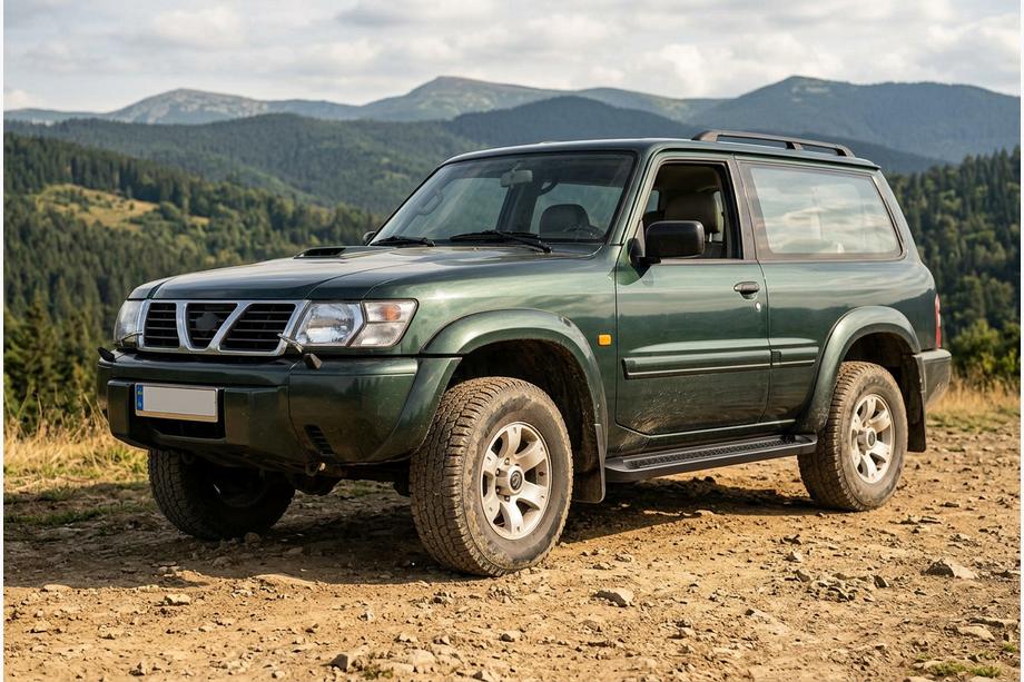 Nissan Patrol Y61 1997-2011 Trittbretter Allmond Black (2 Stk., Aluminium) Foto 1