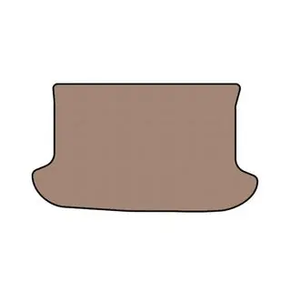 Gummimatte für Kofferraum Carsuit (Beige) Foto 1