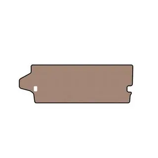 Gummimatte für Kofferraum Carsuit (bis 3. Reihe, beige) Foto 1