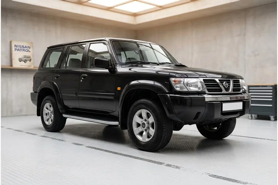 Nissan Patrol Y61 1997-2011 Seitenschweller Tayga (2 Stk., Aluminium) Image
