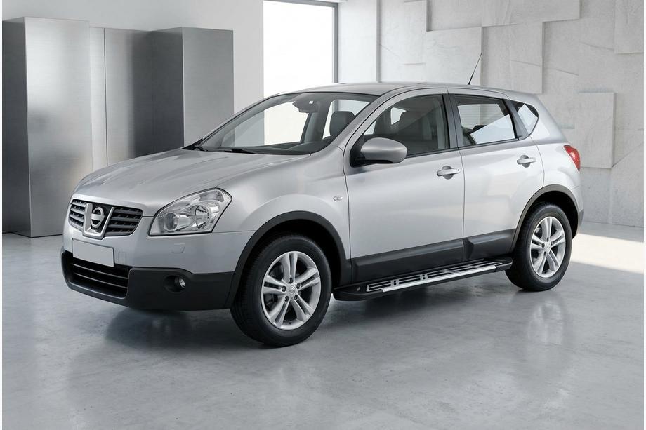 Nissan Qashqai 2007-2010 Seitenschweller Sunrise (2 Stk., Aluminium) Foto 1