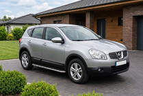 Nissan Qashqai 2007-2010 Trittbretter Maydos V1 (2 Stk., Aluminium & Edelstahl) Foto 1