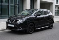 Nissan Qashqai 2014-2021 Trittbretter Maydos V1 (2 Stk., Aluminium & Edelstahl) Foto 1