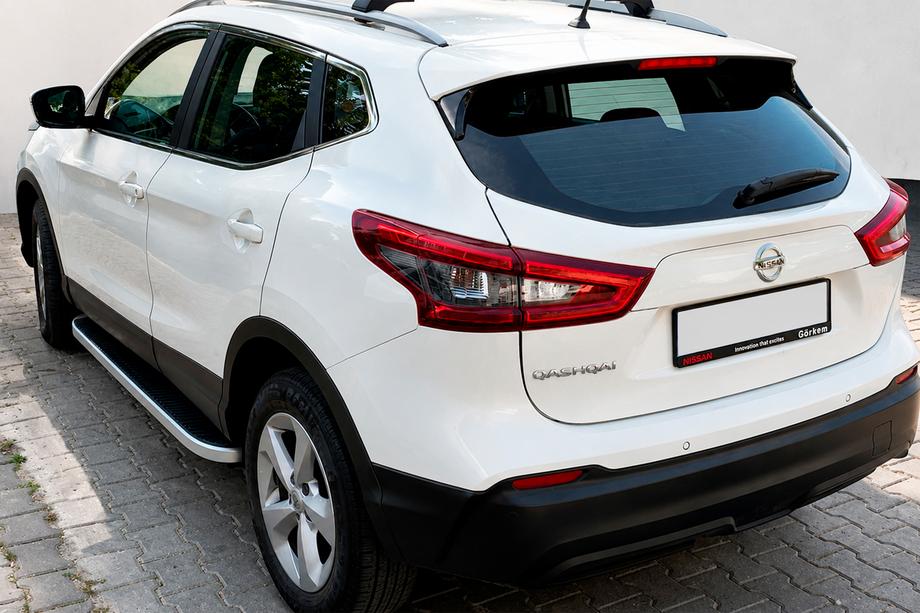 Nissan Qashqai 2014-2021 Seitenschweller Tayga (2 Stk., Aluminium) Foto 1