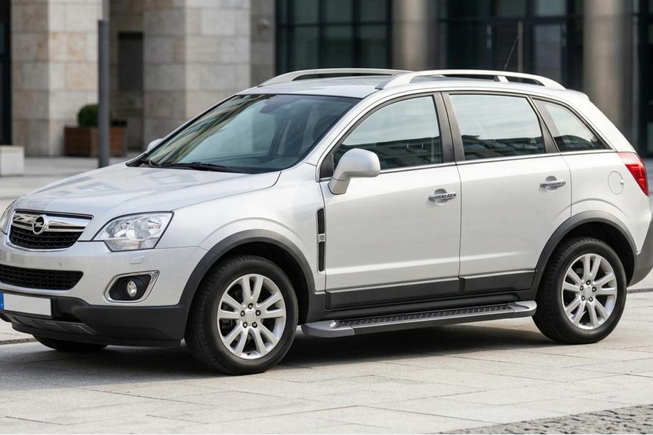 Opel Antara 2006-2017 Trittbretter Allmond Black (2 Stk., Aluminium) Image