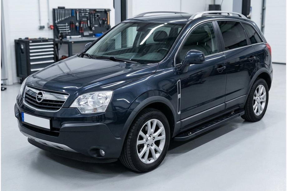 Opel Antara 2006-2017 Seitenschweller RedLine Black (2 Stk., Aluminium) Image