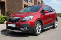 Opel Mokka 2012-2021 Seitenschweller Line (2 Stk., Aluminium) Foto 1
