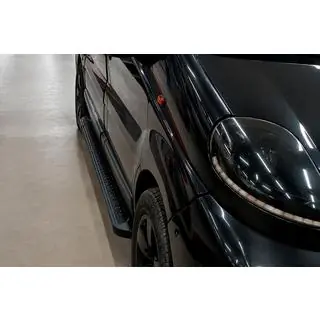 Trittbretter Allmond Black (2 Stk., Aluminium) Foto 2