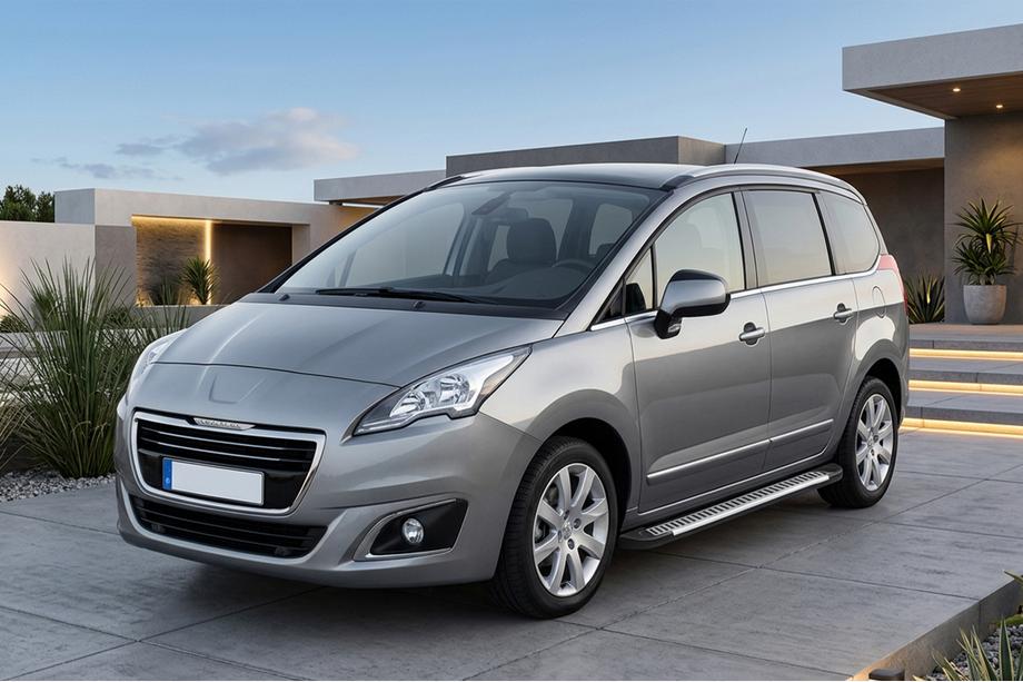 Peugeot 5008 2009-2016 Seitenschweller Line (2 Stk., Aluminium) Image