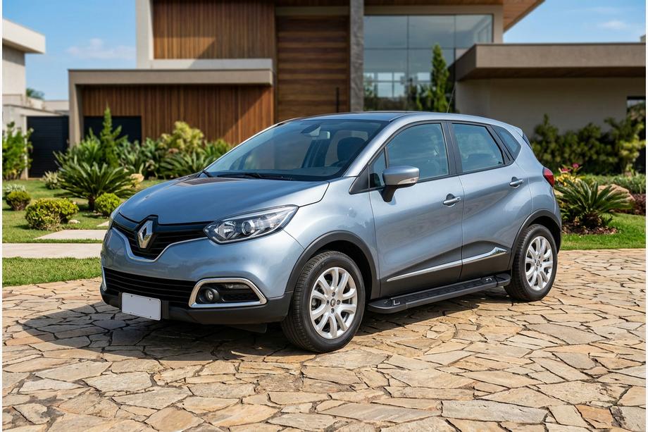 Renault Captur 2013-2019 Seitenschweller RedLine Black (2 Stk., Aluminium) Image