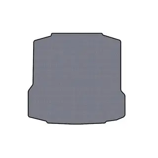 Gummimatte für Kofferraum Carsuit (LiftBack, grau) Foto 1