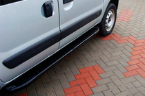 Renault Kangoo 1998-2008 Trittbretter Allmond Black (2 Stk., Aluminium) Foto 1