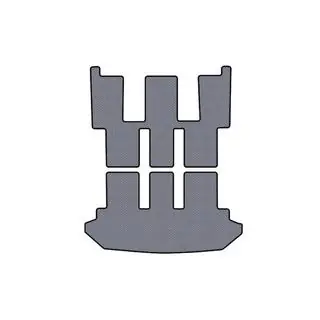 Gummimatte für Kofferraum Carsuit V2 (Grau) Foto 1
