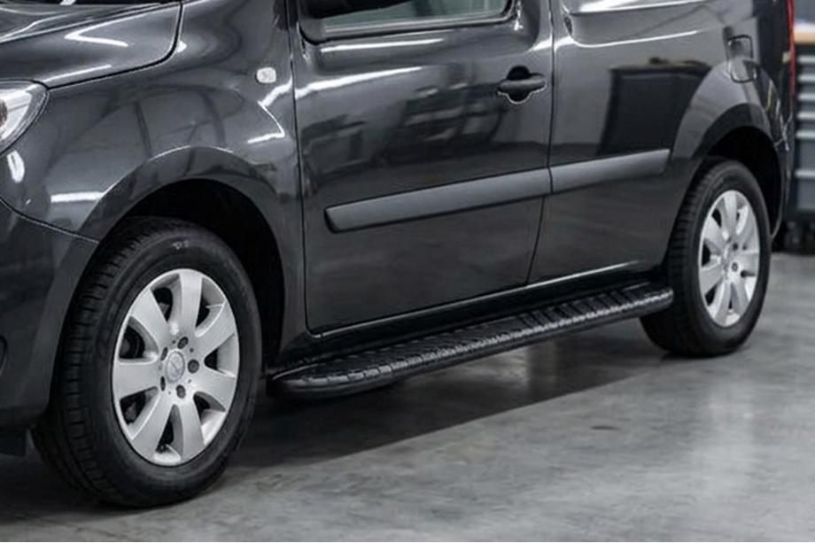 Renault Kangoo 2008–2020 Seitenschweller Bosphorus Black (2 Stk., Aluminium) Langer Radstand Foto 1