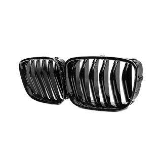 Nieren M-Look (Schwarz Glanz) BMW 5 Series F07 2009–2017 Foto 3
