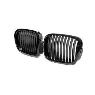 Nieren 1-Bar (2000-2003, Schwarz Glanz) BMW 5 Series E39 1996-2003 Foto 3