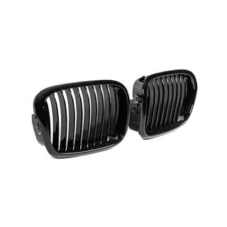 Nieren 1-Bar (2000-2003, Schwarz Glanz) BMW 5 Series E39 1996-2003 Foto 4