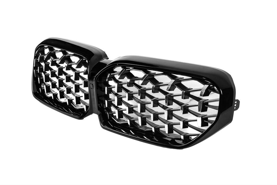 BMW 5er G30/G31 2017–2023 Diamond Silver Nieren (2021-2023) Foto 3