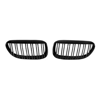 Nieren M-Look (Schwarz Glanz) BMW 6 Series E63/E64 2003-2010 Foto 2
