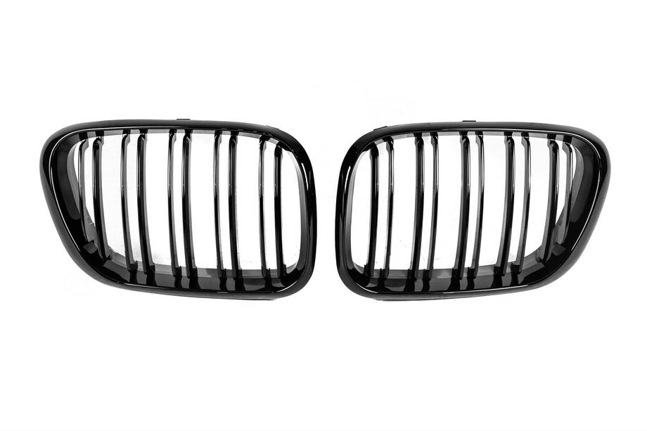 BMW X5 E53 1999–2006 M-Look Nieren (1999-2003, Schwarz Glanz) Image