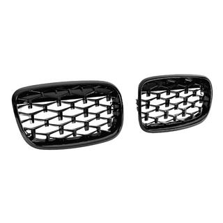 Nieren Diamond Black (Schwarz Glanz) BMW X5 E70 2007-2013 Foto 4