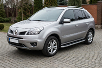 Renault Koleos 2008-2016 Seitenschweller Tayga Grey (2 Stk., Aluminium) Foto 1