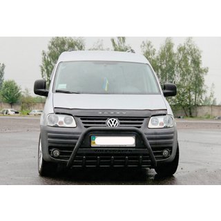 Frontbügel WT004 Schwarz (Edelstahl) Volkswagen Caddy 2004-2010 Foto 2