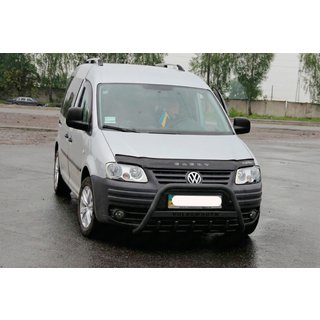 Frontbügel WT004 Schwarz (Edelstahl) Volkswagen Caddy 2004-2010 Foto 4
