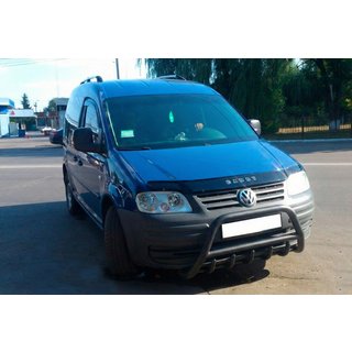 Frontbügel WT003 Schwarz Edelstahl Volkswagen Caddy 2004-2010 Foto 4