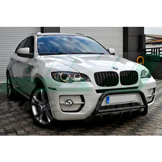 Frontbügel WT003 Schwarz Edelstahl BMW X5 E70 2007-2013 Foto 1