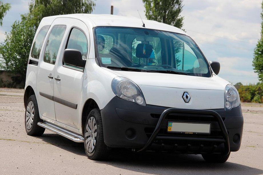 Mercedes Citan 2013-2021 Frontbügel WT003 Schwarz Edelstahl Foto 3