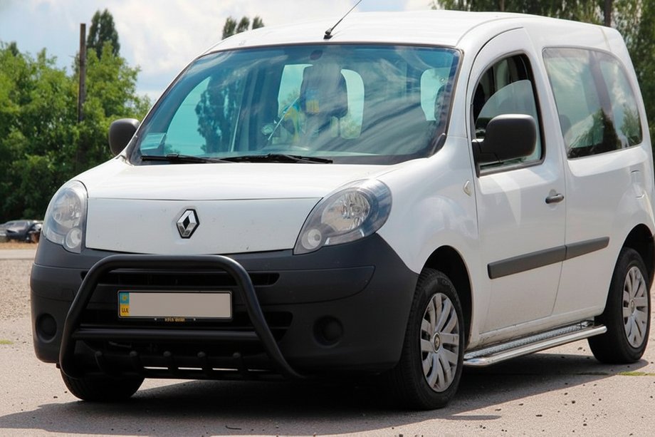 Mercedes Citan 2013-2021 Frontbügel WT003 Schwarz Edelstahl Foto 4