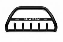 Volkswagen Sharan 1995-2010 Frontbügel WT004 Schwarz (Edelstahl) Foto 4