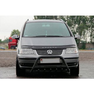 Frontbügel WT004 Schwarz (Edelstahl) Volkswagen Sharan 2010-2023 Foto 1