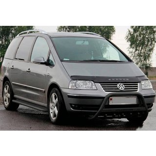 Frontbügel WT004 Schwarz (Edelstahl) Volkswagen Sharan 2010-2023 Foto 3